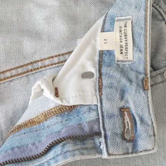 Madewell The Curvy Perfect Vintage Jean Merle Wash Size 23 - Picture 8 of 14